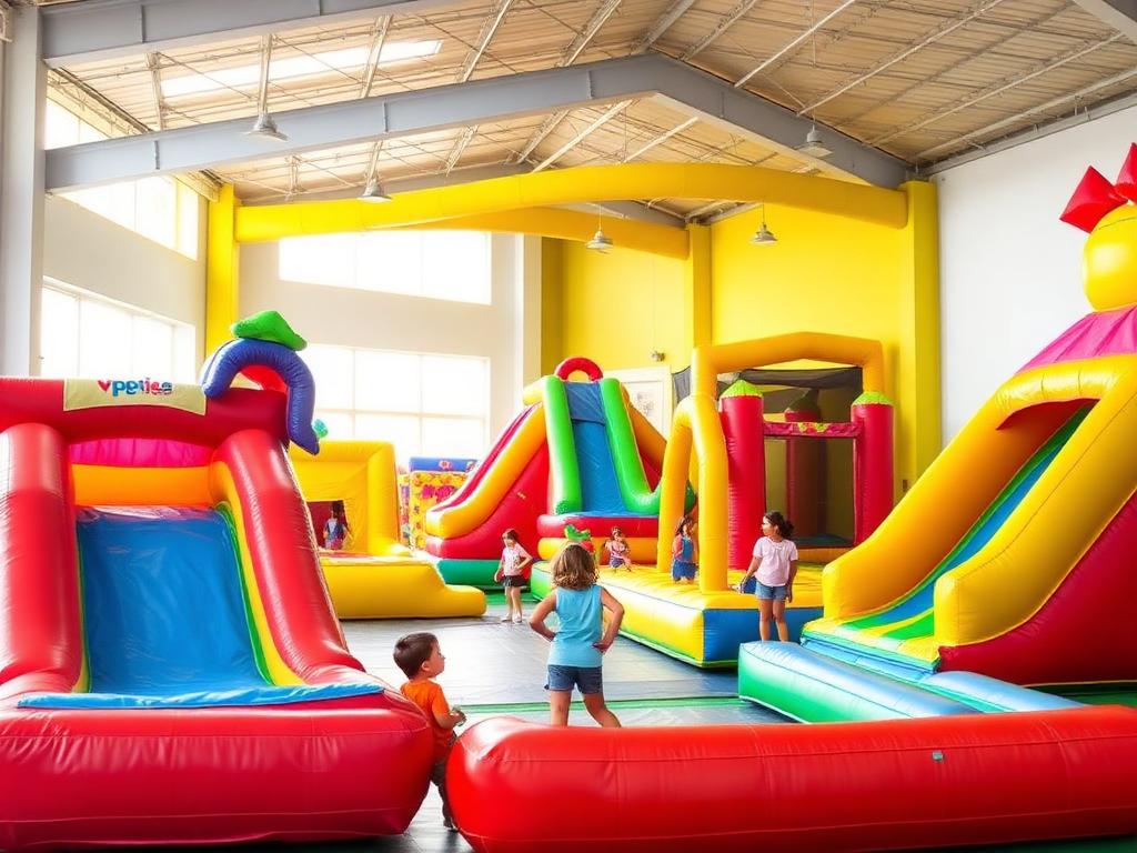 Parque de infláveis do Churras Kids
